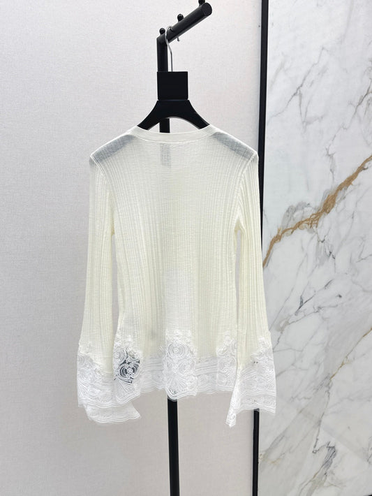 25fw lace cardigan