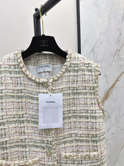 25fw woven vest