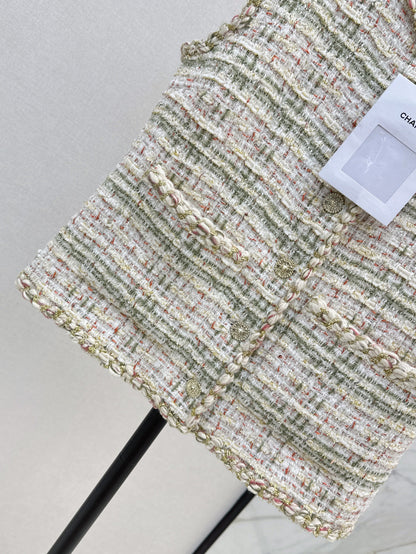 25fw woven vest