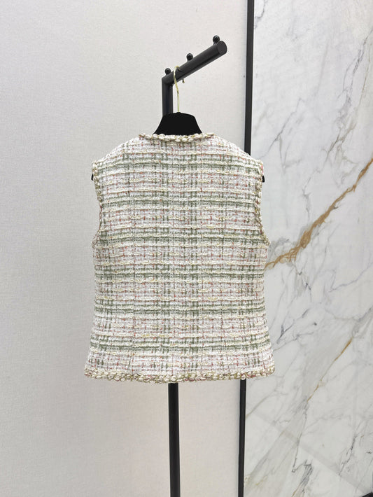 25fw woven vest