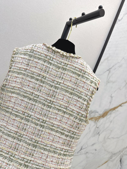 25fw woven vest