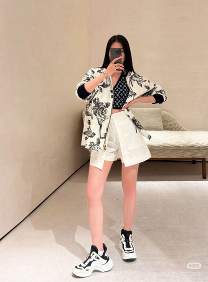 25ss jacquard short