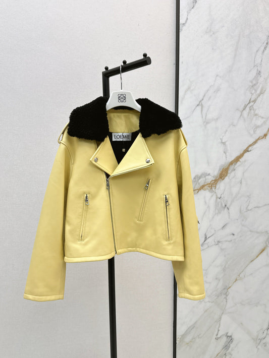 25fw leather jacket
