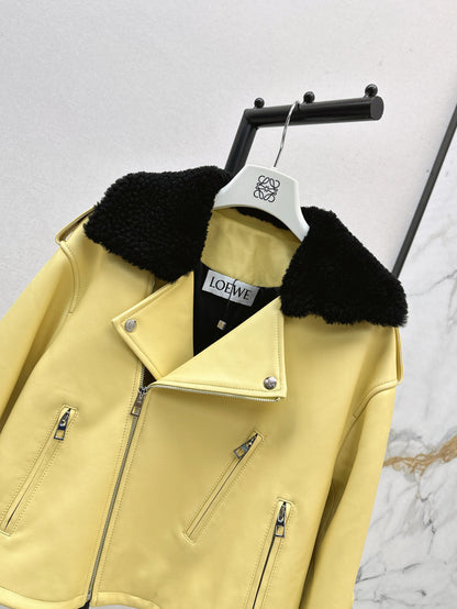 25fw leather jacket