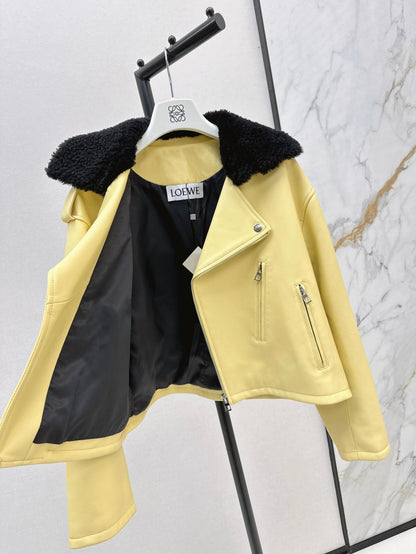 25fw leather jacket