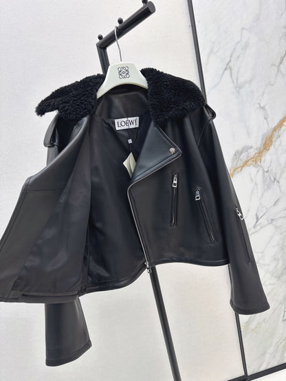 25fw leather jacket