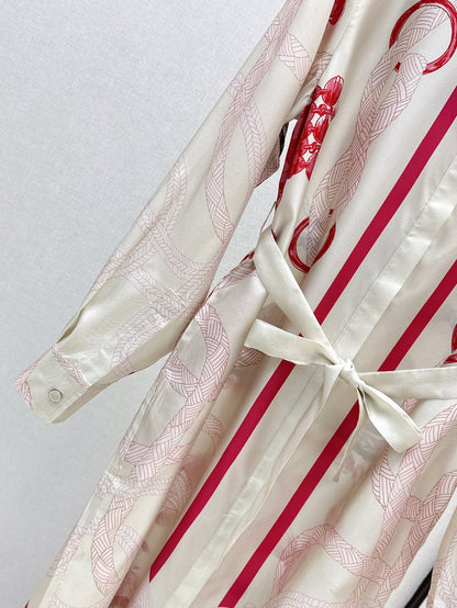 25fw silk dress