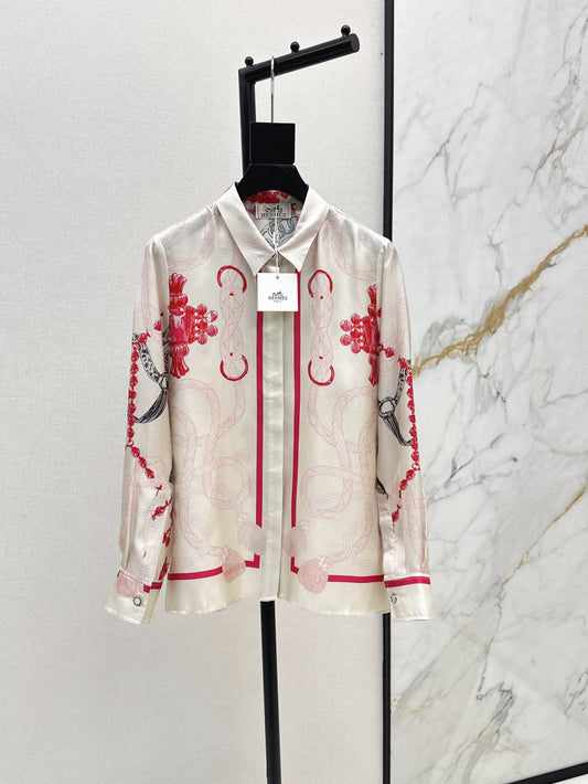 25fw silk shirt
