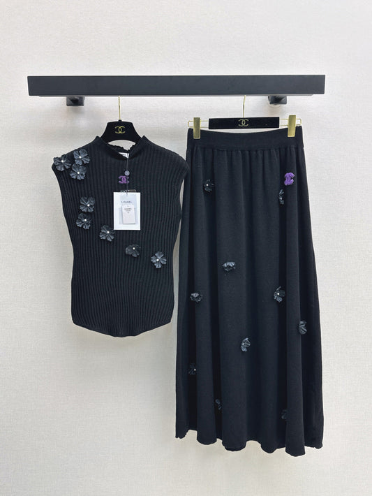 25fw knitted suit