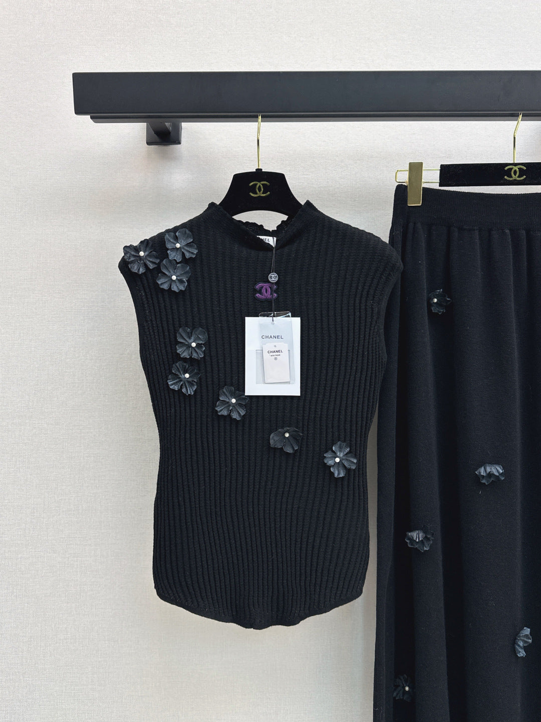 25fw knitted suit