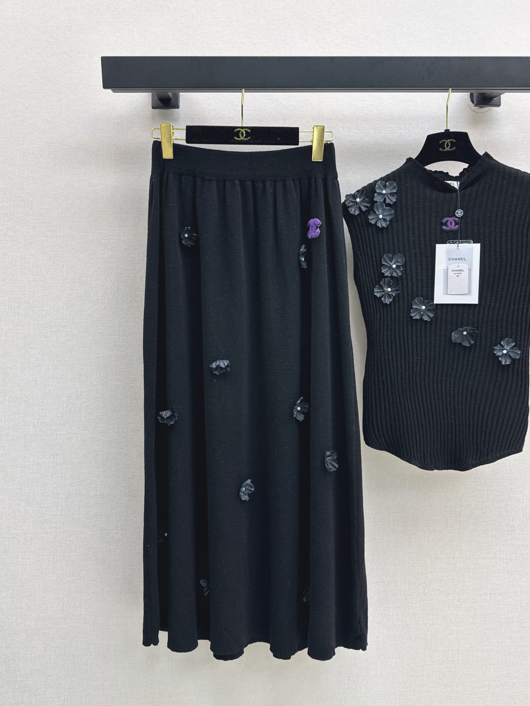 25fw knitted suit
