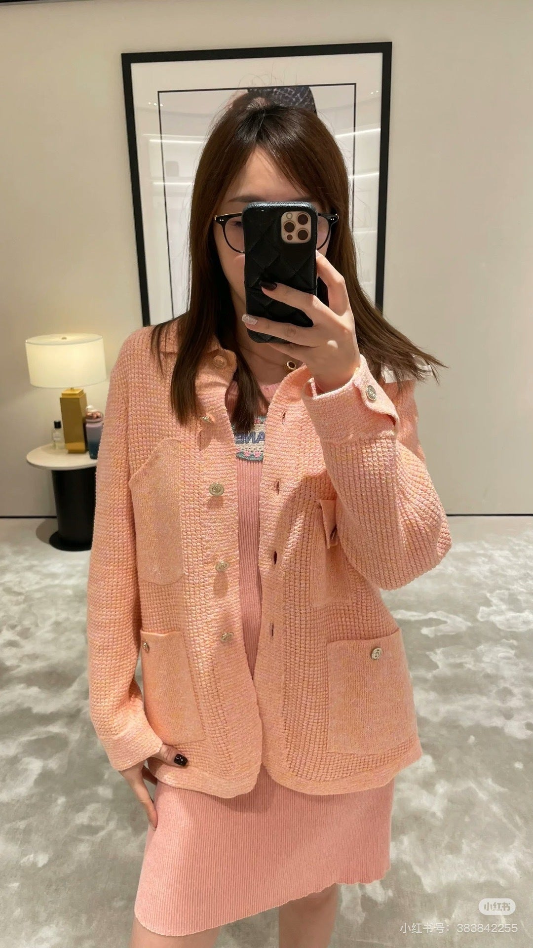 25fw coco knitted jacket