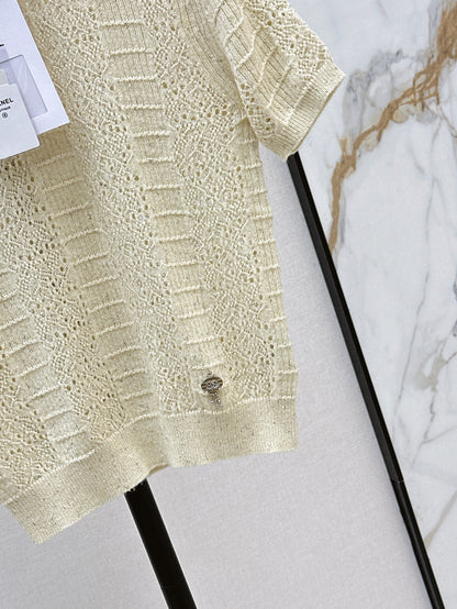 25fw knitted t-shirt