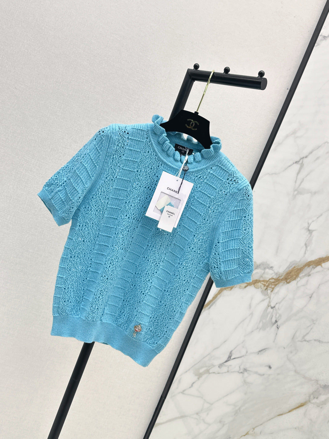 25fw knitted t-shirt