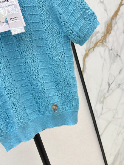 25fw knitted t-shirt