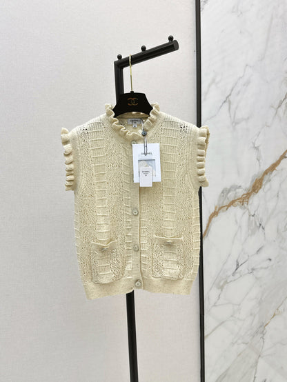 25fw knitted vest