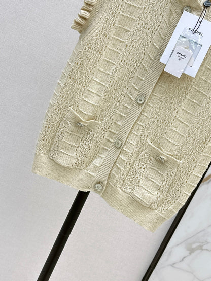25fw knitted vest