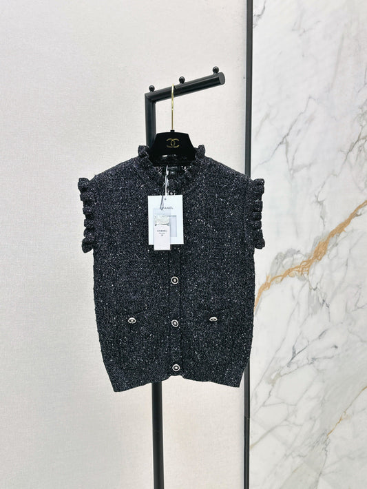 25fw knitted vest