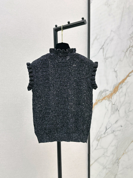 25fw knitted vest