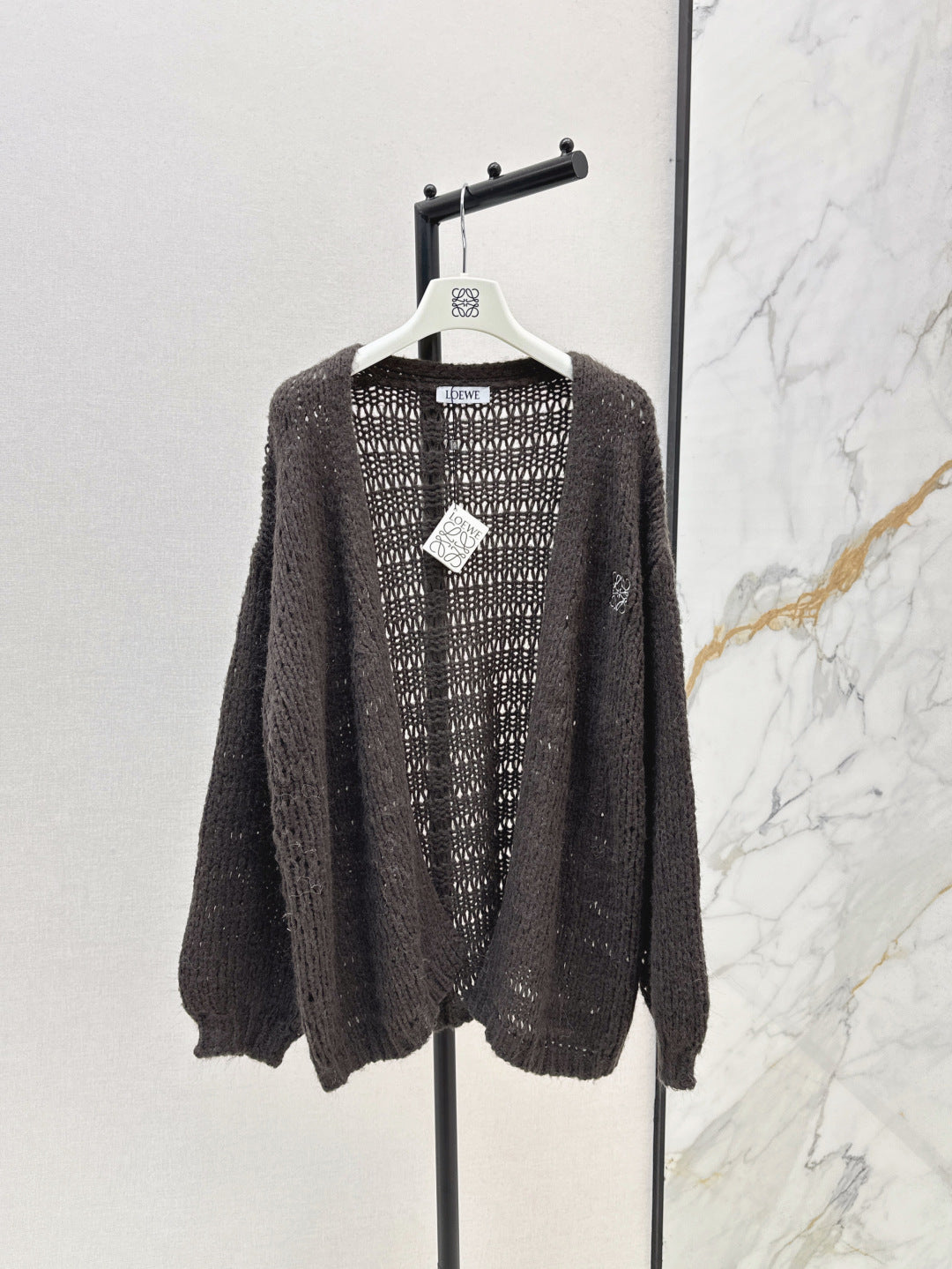 25fw embroidered cardigan