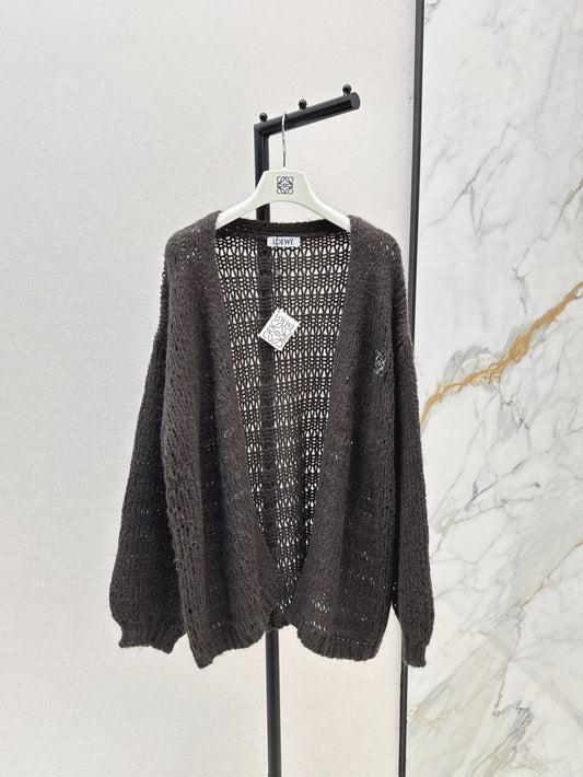 25fw embroidered cardigan