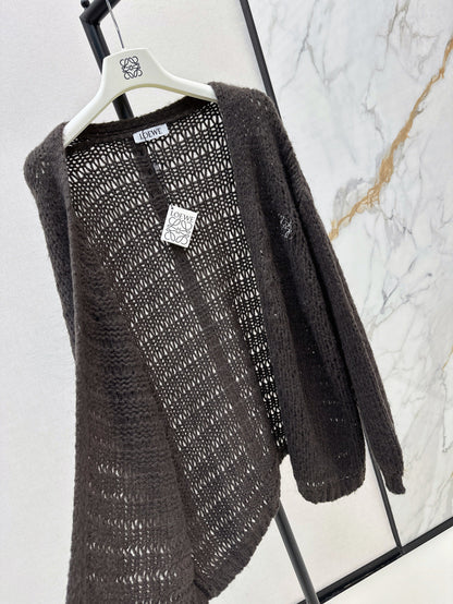 25fw embroidered cardigan