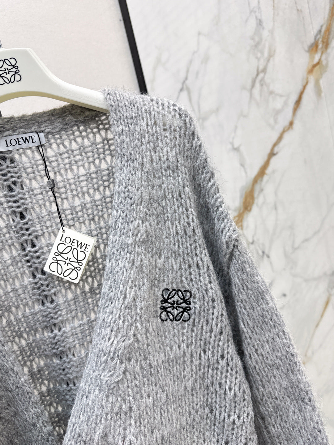 25fw embroidered cardigan
