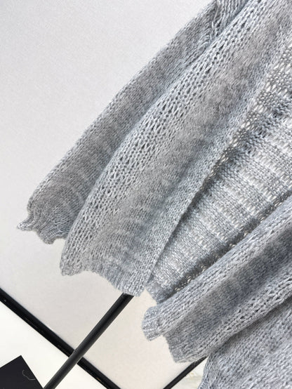 25fw embroidered cardigan