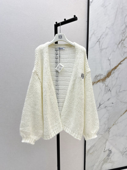 25fw embroidered cardigan