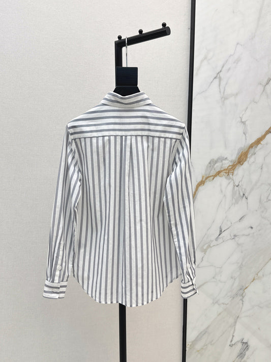 25fw embroidered shirt