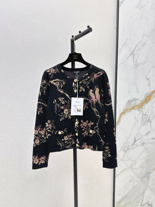 25fw jacquard cardigan