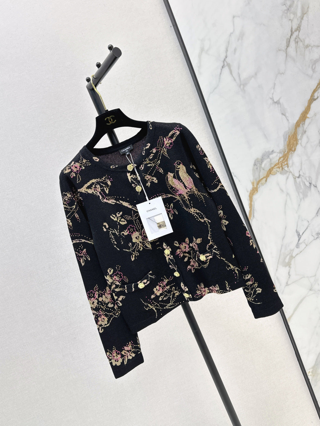 25fw jacquard cardigan