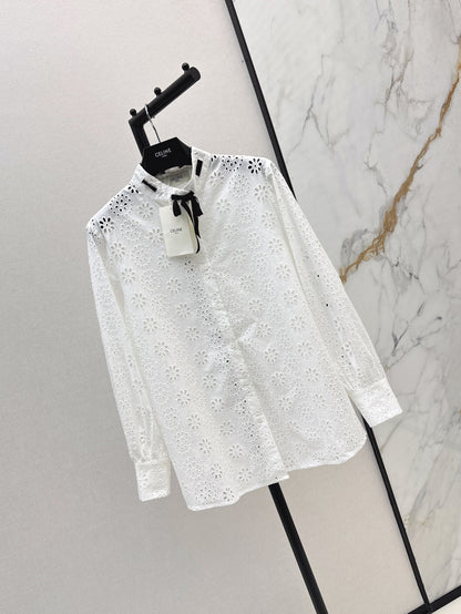 25fw embroidered shirt