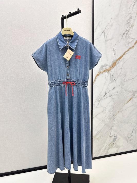 25fw denim dress