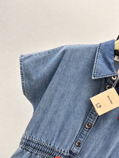 25fw denim dress