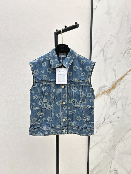 25fw denim vest