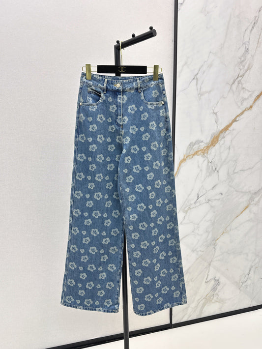25fw printe jeans