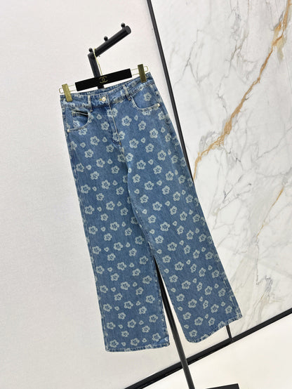 25fw printe jeans