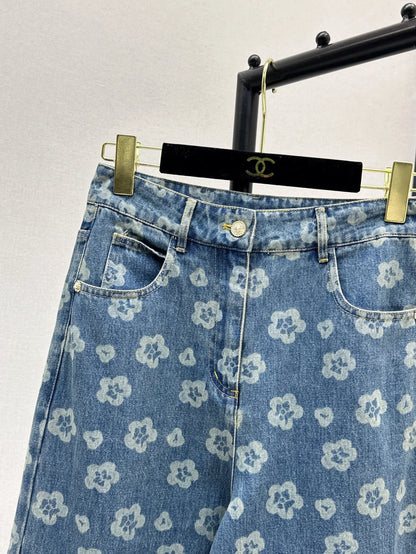 25fw printe jeans