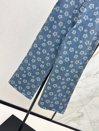 25fw printe jeans