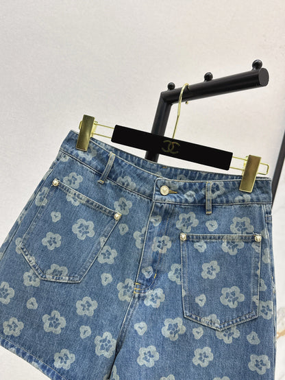 25fw denim short