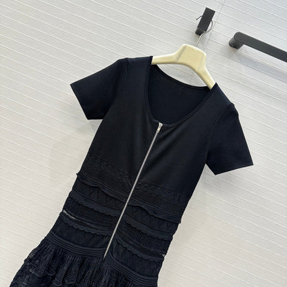25fw ruffled dress