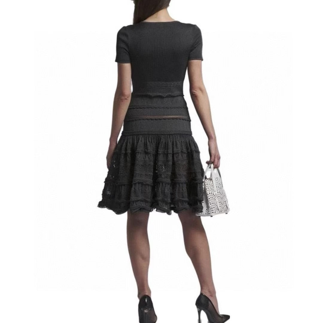 25fw ruffled dress