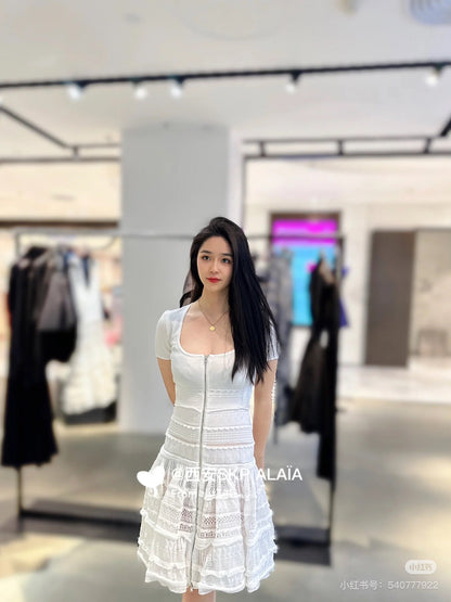 25fw ruffled dress