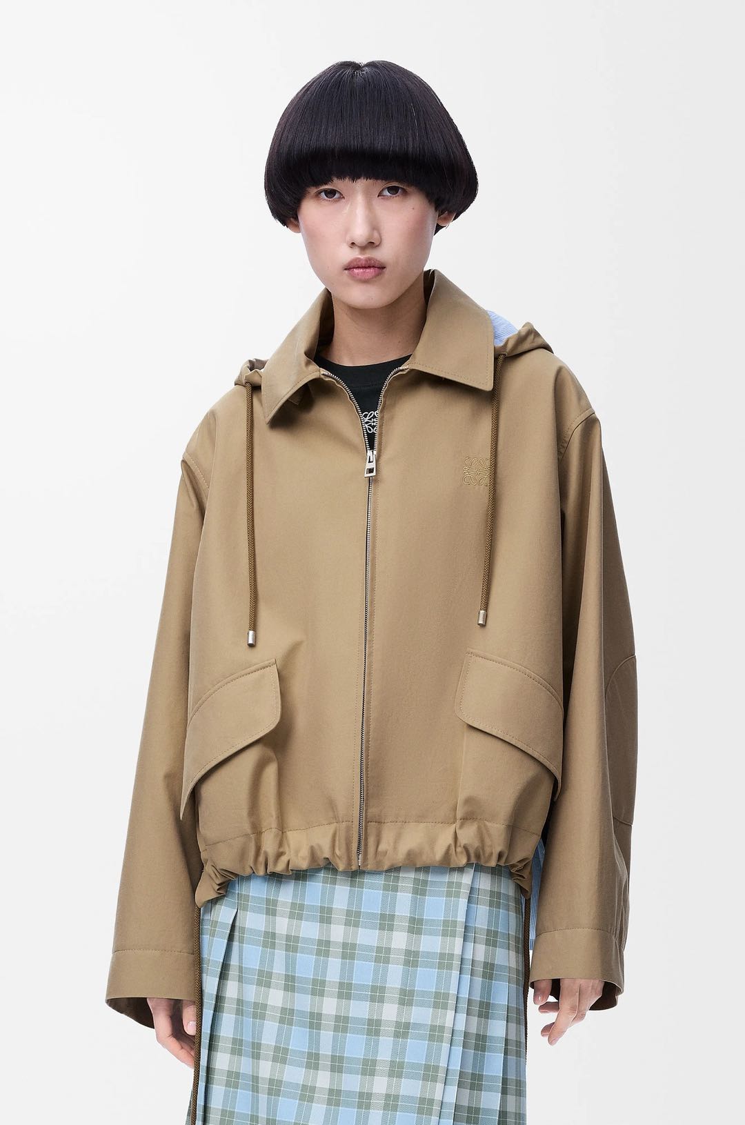 25fw splicing coat