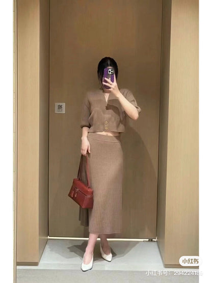 25fw cardign suit