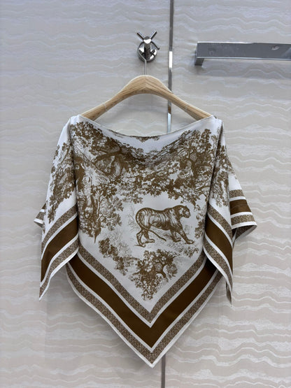 25fw printed smock