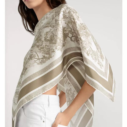 25fw printed smock