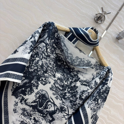 25fw printed smock