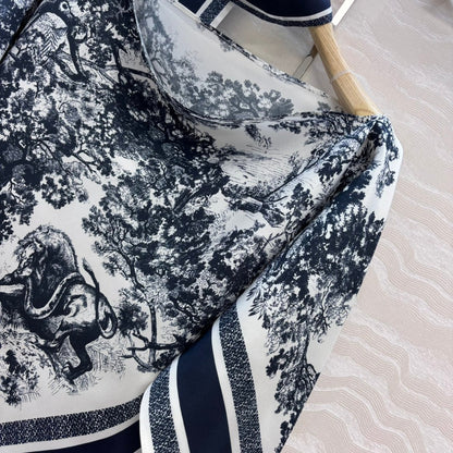 25fw printed smock